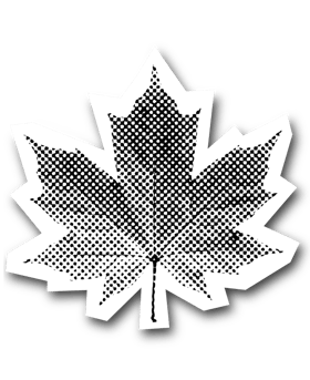 A maple leaf